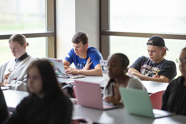 Students in classroom